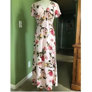 Floral Wrap Dress